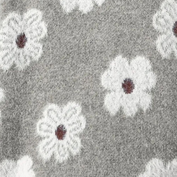 Wildflower Half Zip Pullover - Gray - Picture 4 of 5